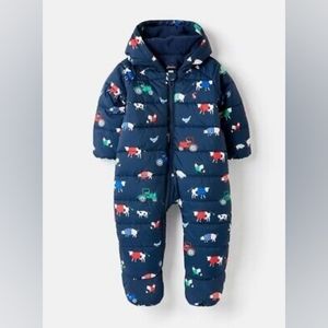 Joules Baby Boy Snuggle Snowsuit